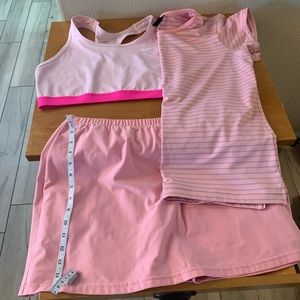 3 for 45 Nike vintage tennis outfit nwot no snags no flaws